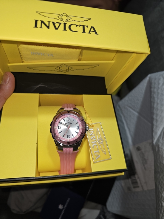 Invicta Accessories - Invicta Women’s Pink Silicone Strap Watch